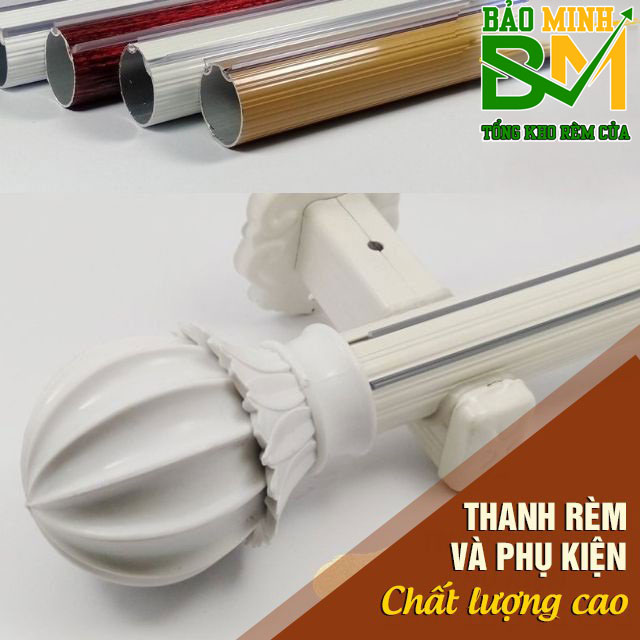 Rèm cửa vải phòng khách chống nắng tốt