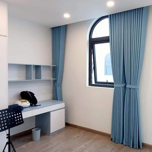 Rèm cửa vải chất thô chống nắng tốt mã DIM15-03