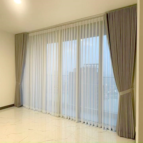 Rèm cửa vải màu vàng đẹp giá rẻ – Mã DM06 – ĐANG GIẢM 30%