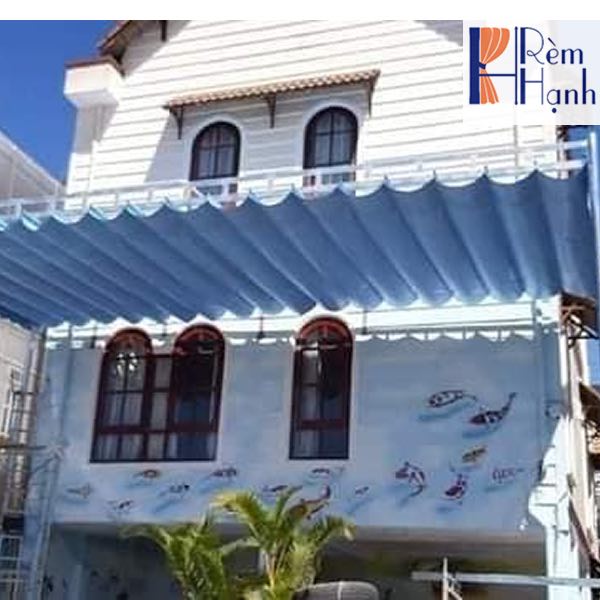 Bạt kéo xếp lớp che nắng mưa ngoài trời mã BT14