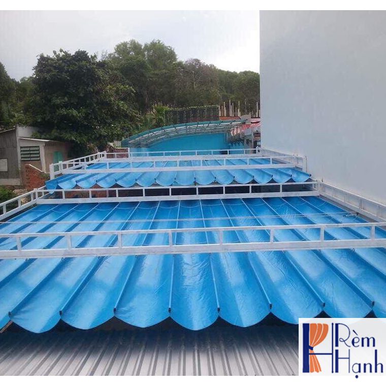 Bạt xếp lớp che nắng mái kính mã BT02