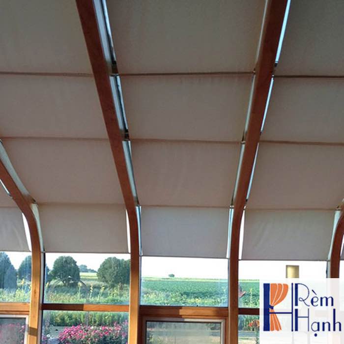 Rèm treo trần nhà chống nắng giếng trời mã GT03