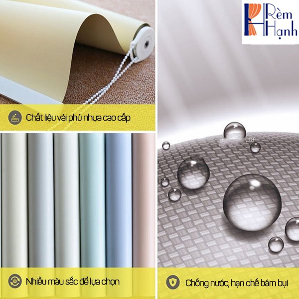 Rèm treo trần nhà chống nắng giếng trời mã GT03