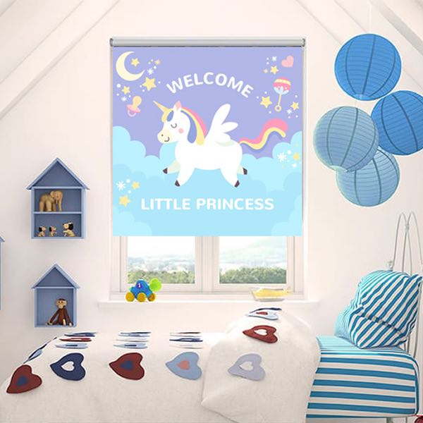 Rèm in tranh 3D cho phòng trẻ em mã BMT01