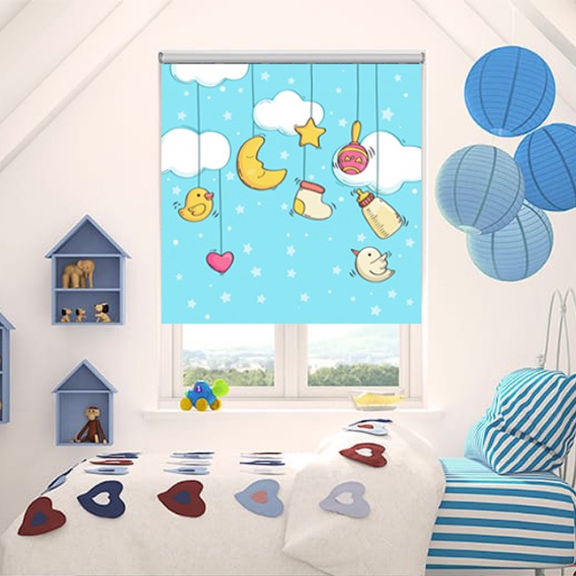Rèm tranh phòng trẻ em mã BMT12
