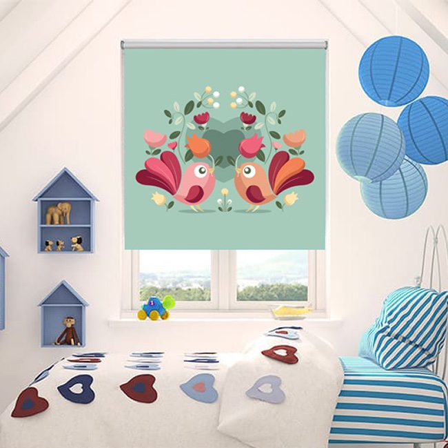 Rèm cửa in tranh phòng trẻ em mã BMT34