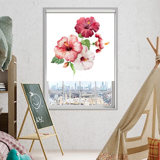 Rèm in tranh đẹp cho phòng trẻ em mã BMT24