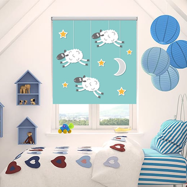 Rèm tranh phòng trẻ em đẹp mã BMT20