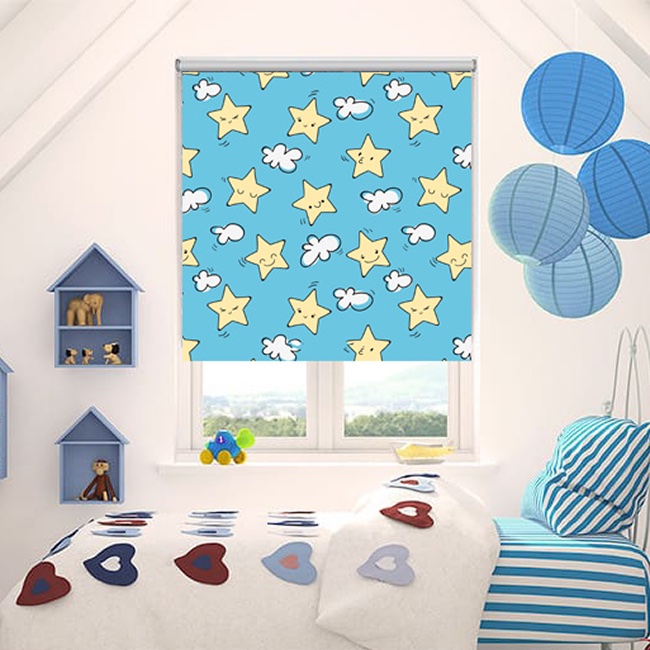 Rèm in tranh đẹp phòng trẻ em mã BMT18