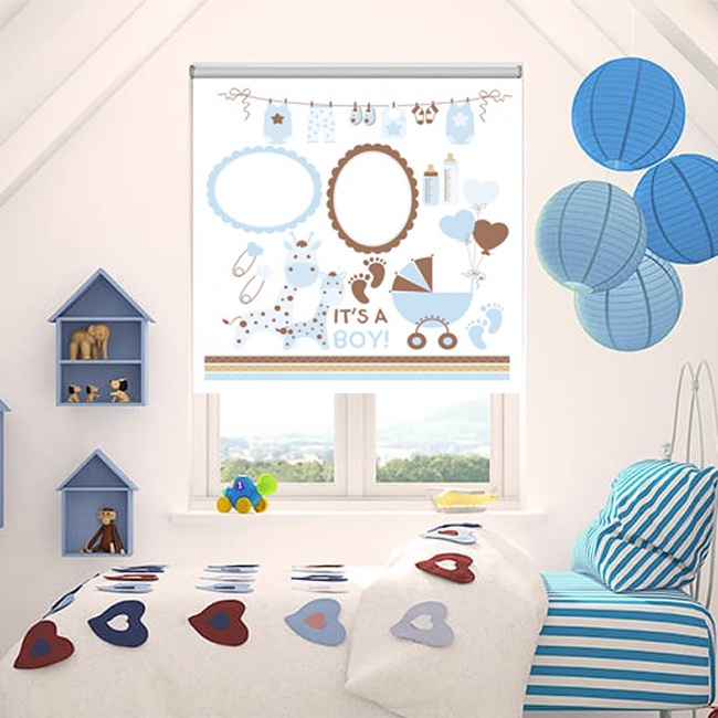 Rèm cuốn tranh phòng trẻ em mã BMT11