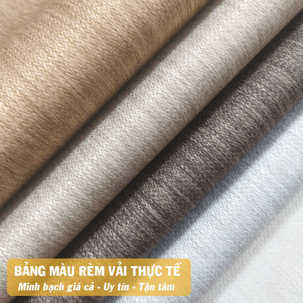 Rèm vải đẹp 1 lớp cản nắng tuyệt đối