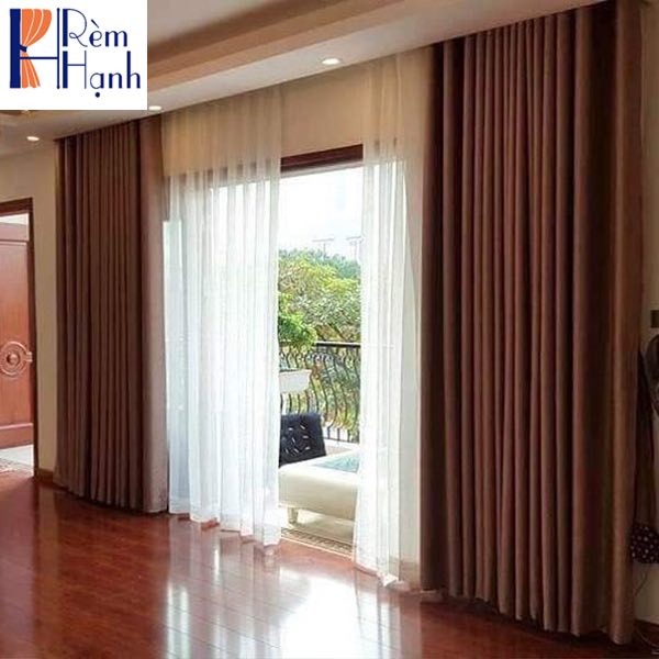 Rèm cửa vải đẹp chống nắng cho phòng ngủ