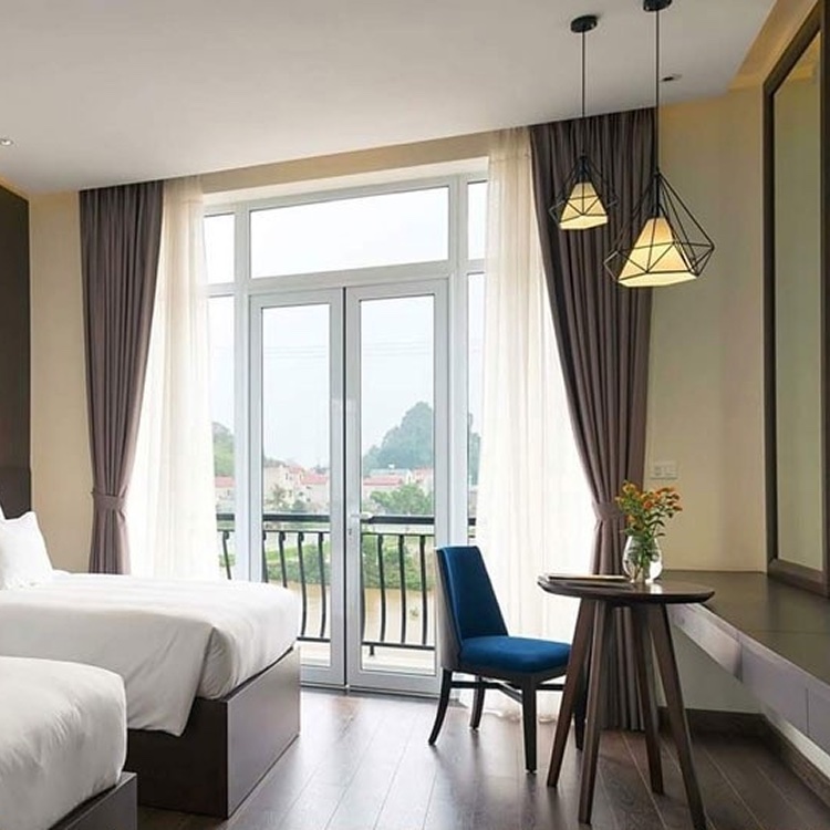 Rèm cửa vải cản nắng phòng ngủ đẹp