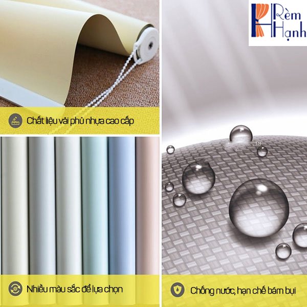 Rèm cuốn trơn giá rẻ hãng FIVESTAR mã FC06