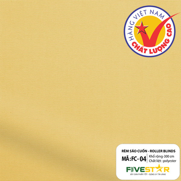 Rèm cuốn cửa sổ đẹp hãng FIVESTAR mã FC04