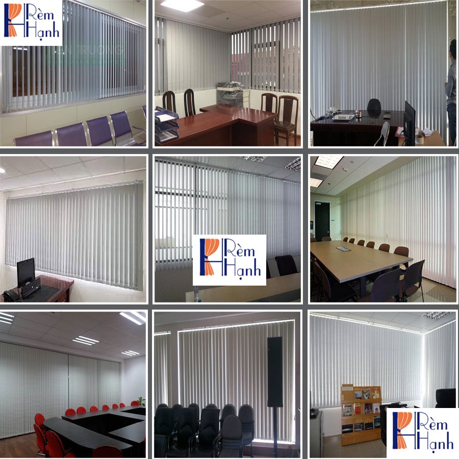 Rèm lá dọc văn phòng chống nắng giá rẻ hãng Sankaku SL01