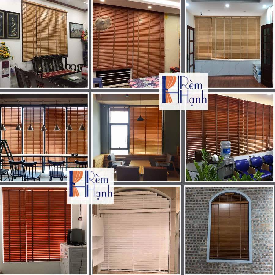 Rèm cửa gỗ đẹp giá rẻ hãng Sankaku mã SKK06