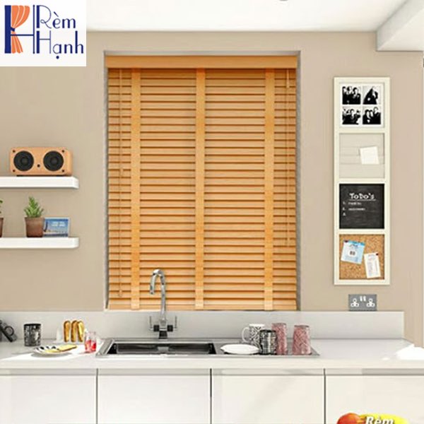 Rèm gỗ thông tuyết cản sáng hãng Gracehome Mã MSJ024