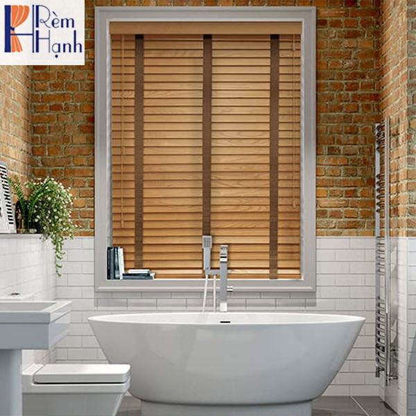 Rèm sáo gỗ thông tuyết cản nắng tốt hãng Gracehome Mã MSJ023