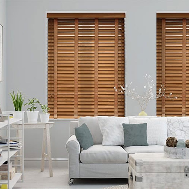 Rèm cửa sổ bằng gỗ bách Gracehome Mã MSJ076