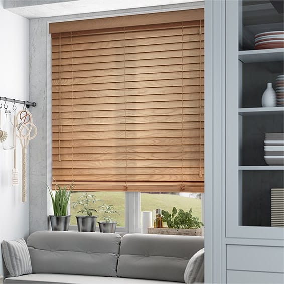 Rèm nhựa giả gỗ hãng Pilano mã PVC-008