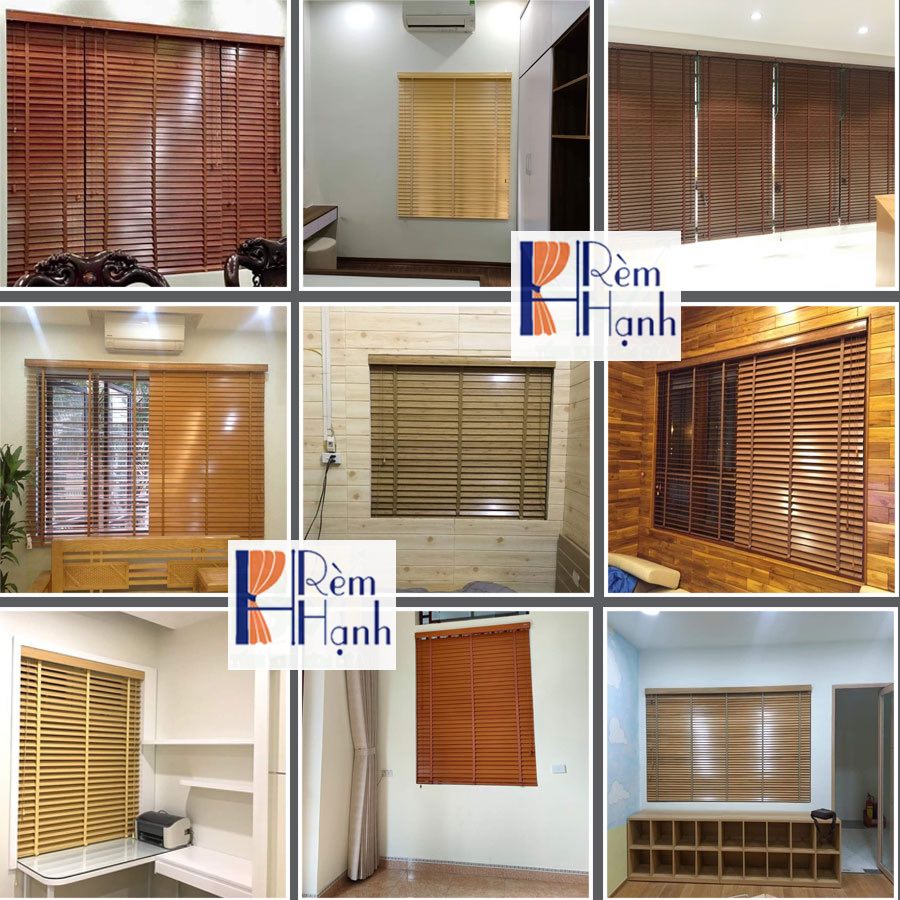 Rèm gỗ cửa sổ hãng Pilano mã B051