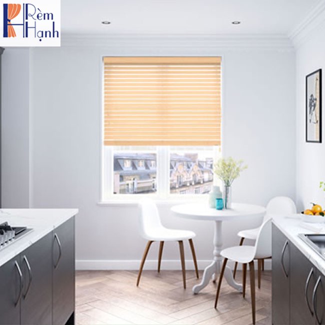 Rèm gỗ cản sáng cho cửa sổ giá rẻ hãng Pilano mã B025
