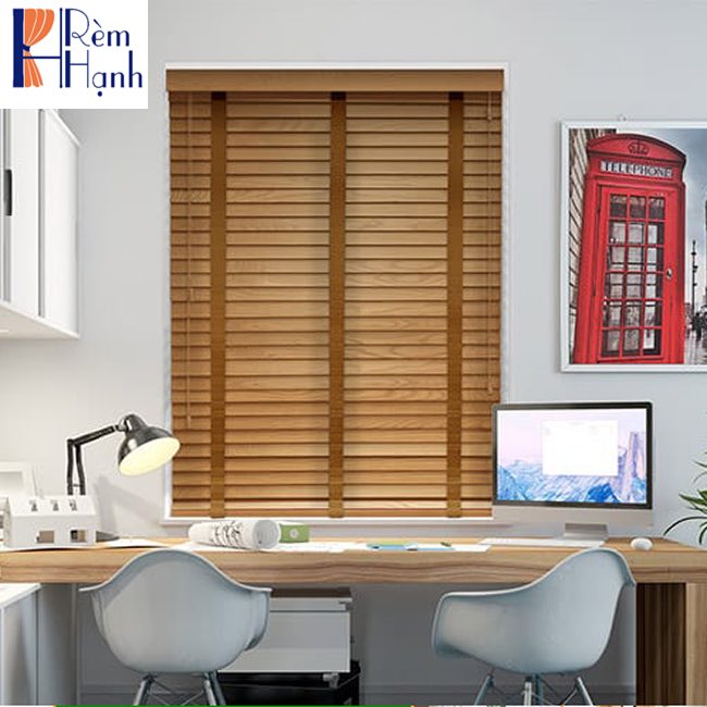 Rèm gỗ tự nhiên chống nắng cửa sổ hãng Pilano mã B008