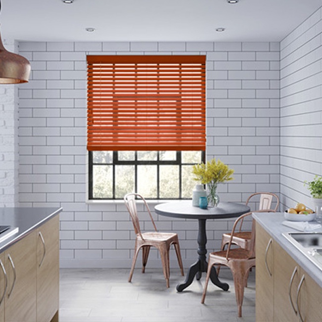 Mành gỗ treo cửa giá rẻ hãng Pilano mã B005