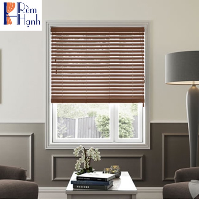 Mành gỗ cửa sổ đẹp giá rẻ hãng Pilano mã B002