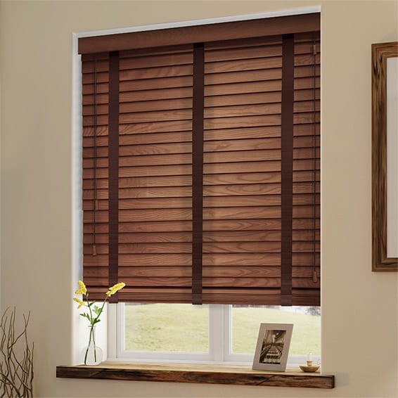 Rèm gỗ cửa sổ đẹp giá rẻ hãng Vạn Thái mã STW064