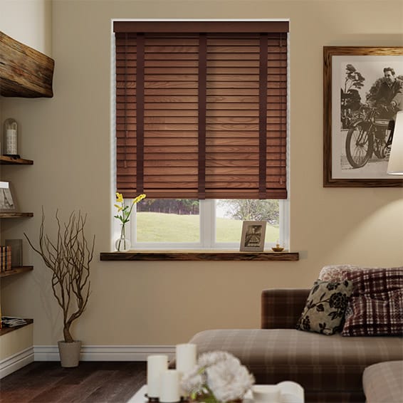 Rèm gỗ cửa sổ đẹp giá rẻ hãng Star Blinds STW021