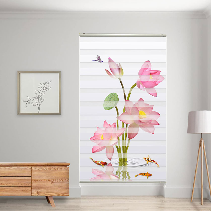 Giá rèm cuốn tranh 3d rẻ nhất mã RCVI-118