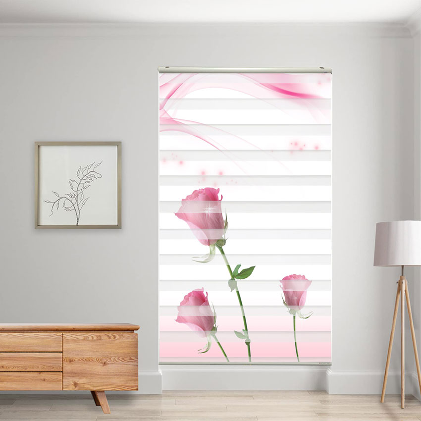 Rèm cầu vồng in tranh mã RCVI-112