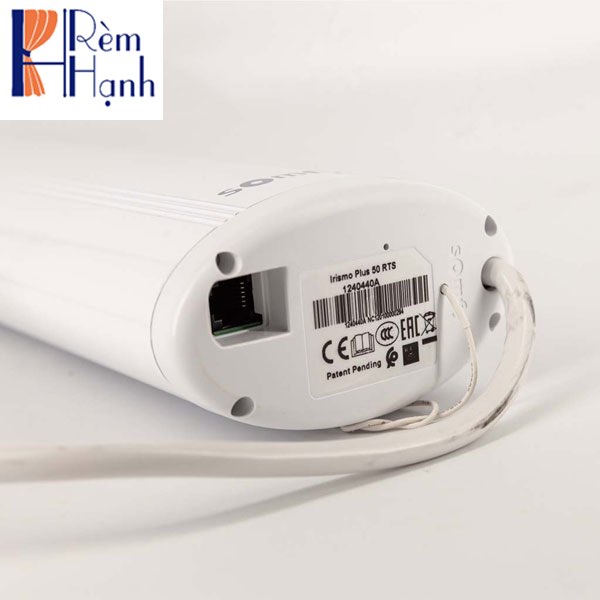 Rèm vải tự động với động cơ rèm cao cấp hãng Somfy mã Irismo Plus 50 RTS