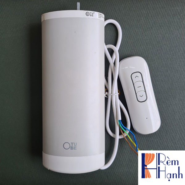 Rèm vải tự động tích hợp động cơ hãng Somfy mã Tube NC50