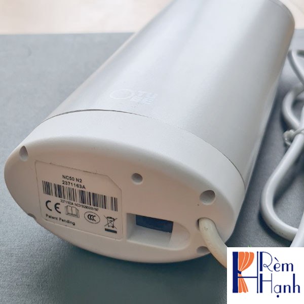 Rèm vải tự động tích hợp động cơ hãng Somfy mã Tube NC50