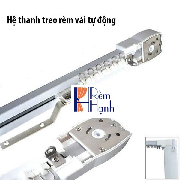 Rèm vải tự động tích hợp động cơ hãng Somfy mã Tube NC50