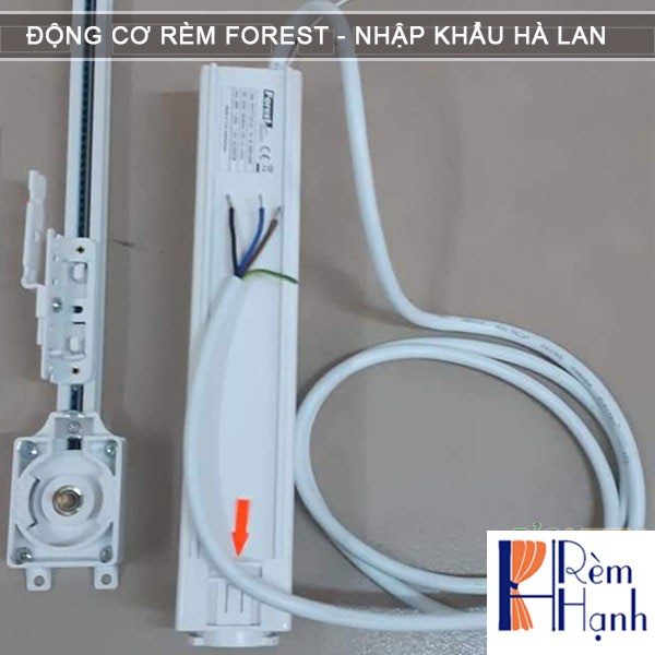 Rèm vải thông minh tích hợp động cơ rèm nhập khẫu Hàn Han mã Forest Shuttle M