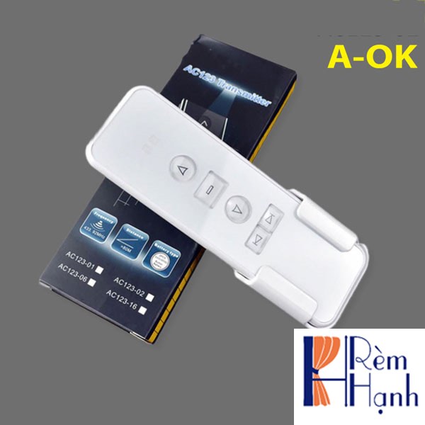 Rèm vải tự động với Động cơ rèm hãng AOK AM68
