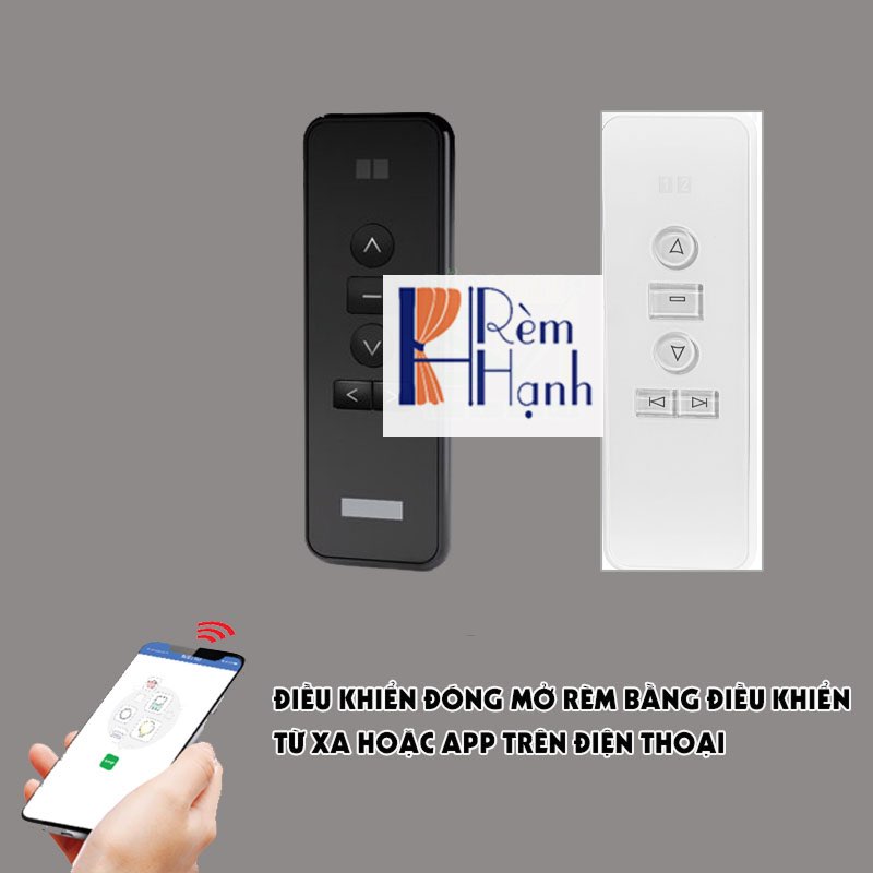 Rèm cầu vồng tự kéo với Động cơ rèm AOK AM25