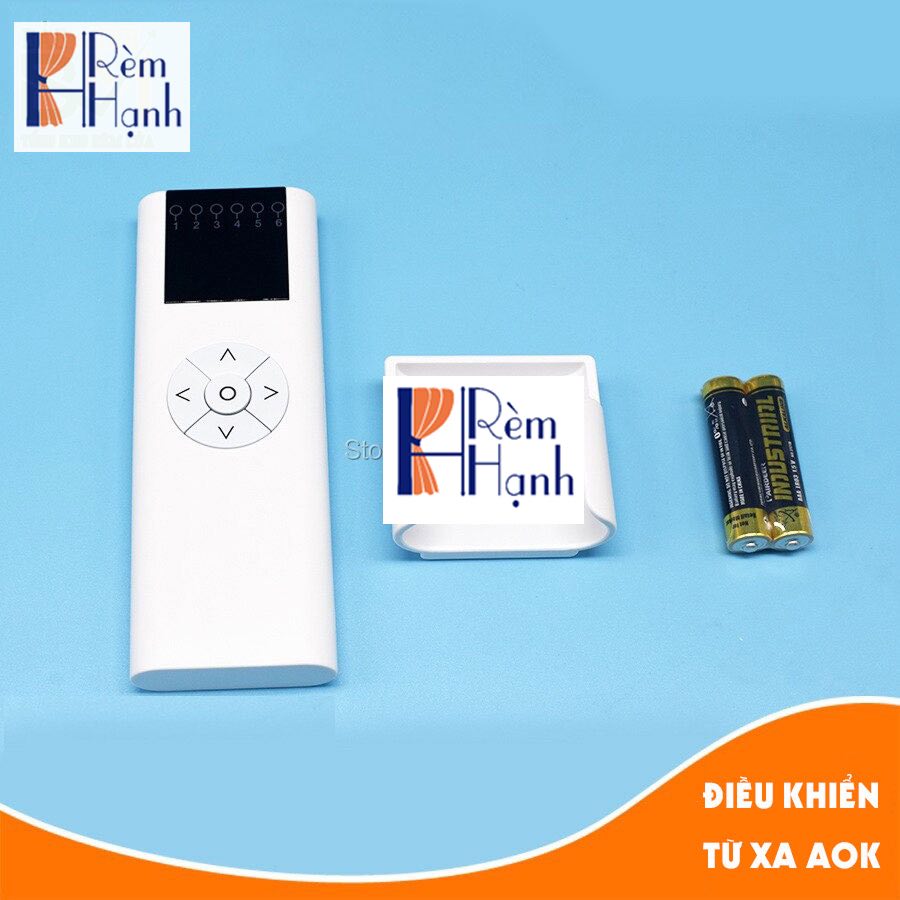 Rèm cửa cầu vồng điện tử tự động với mô tơ rèm cửa AOK AM45