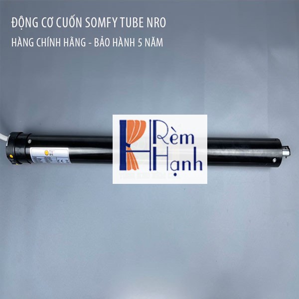 Rèm cầu vồng thông minh với động cơ rèm hãng Somfy mã TUBE NRO