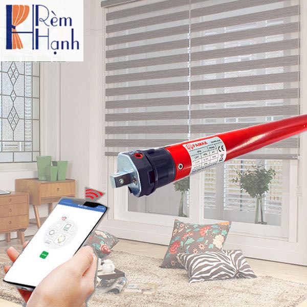 Mô tơ kéo rèm hãng FAMAX dùng cho Rèm cầu vồng tự động