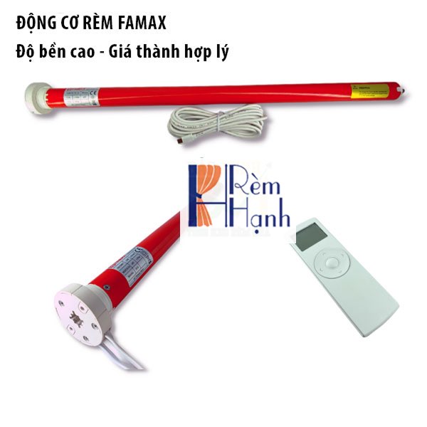Mô tơ kéo rèm hãng FAMAX dùng cho Rèm cầu vồng tự động