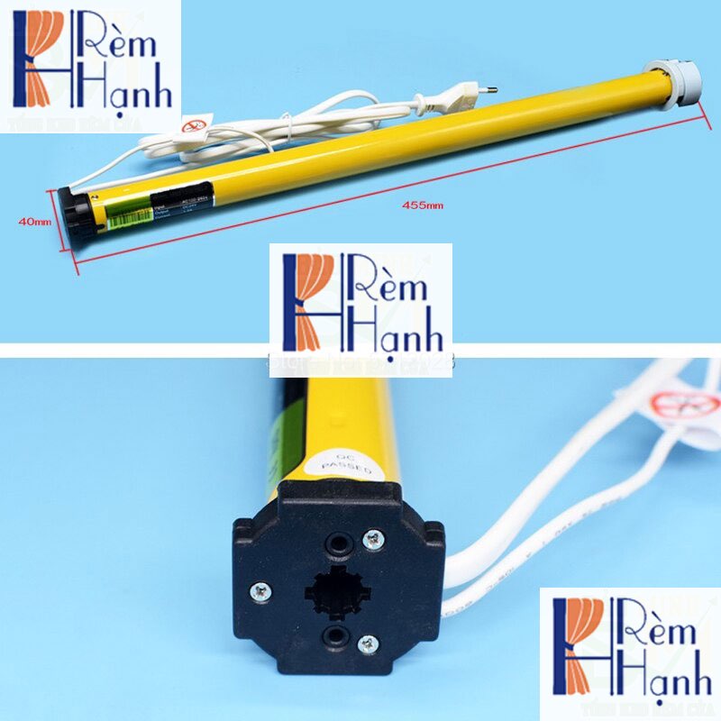 Rèm cầu vồng thông minh với Motor rèm AOK AM25 PIN
