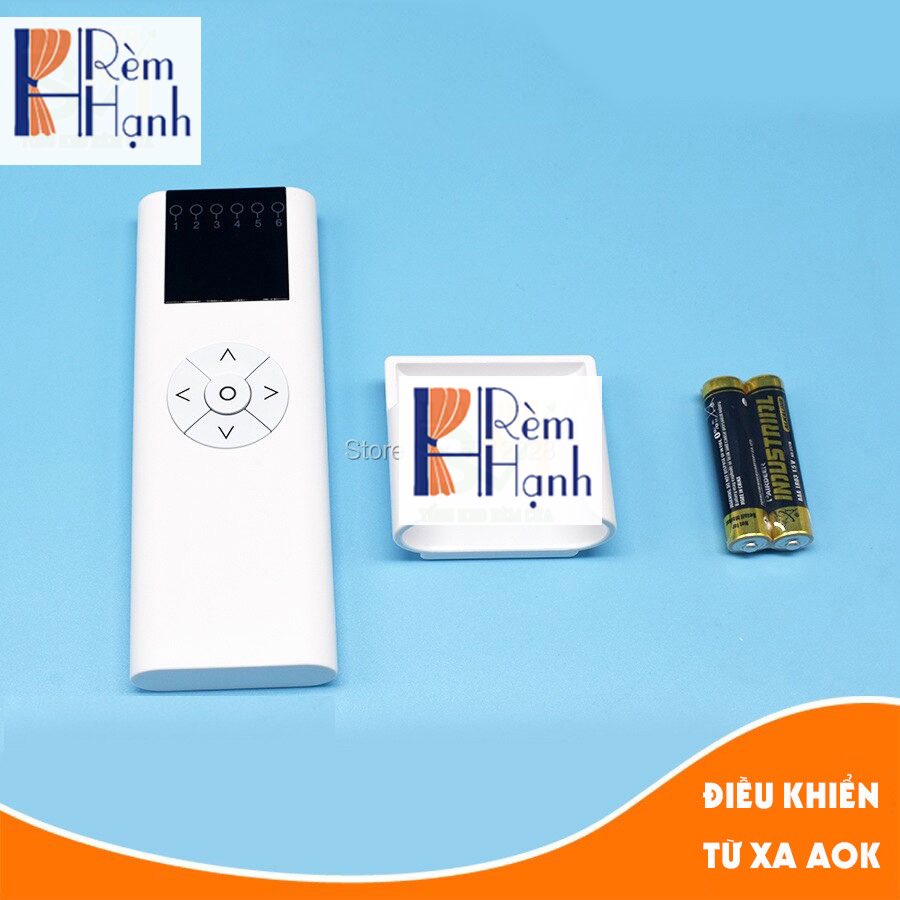 Rèm cầu vồng thông minh với Motor rèm AOK AM25 PIN