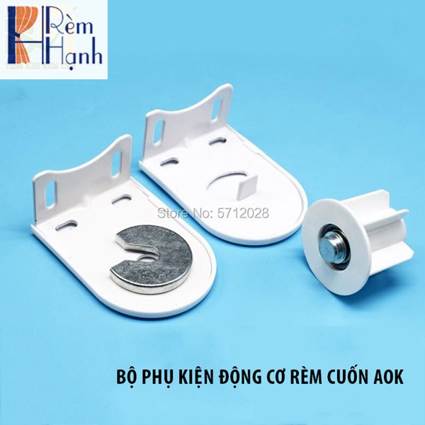 Rèm gỗ thông minh với motor rèm AOK AM35