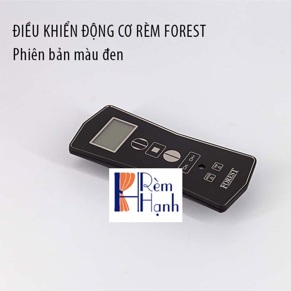 Mành sáo gỗ cao cấp tự động với động cơ rèm hãng FOREST 6/20SQ