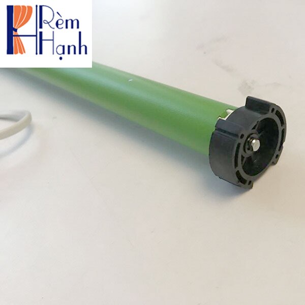 Rèm cửa gỗ tự cuốn với động cơ rèm hãng Dooya DM25TE/L-1.5